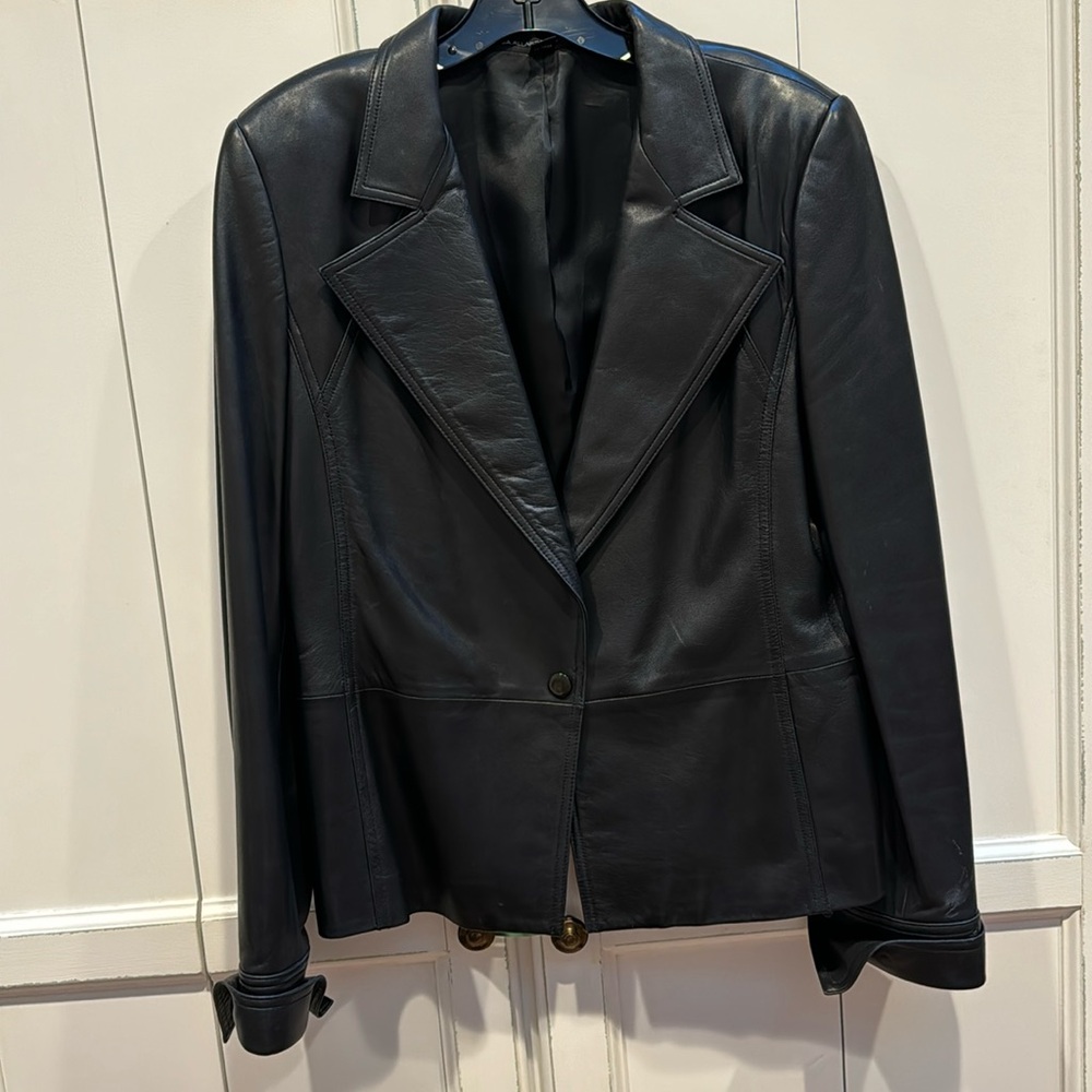 Leather jacket